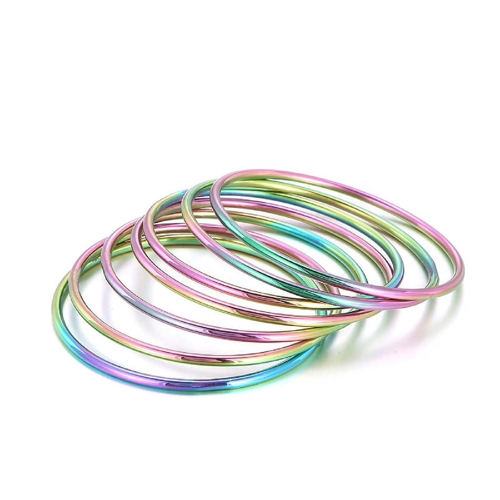 Stainless Steel Bangle Sets