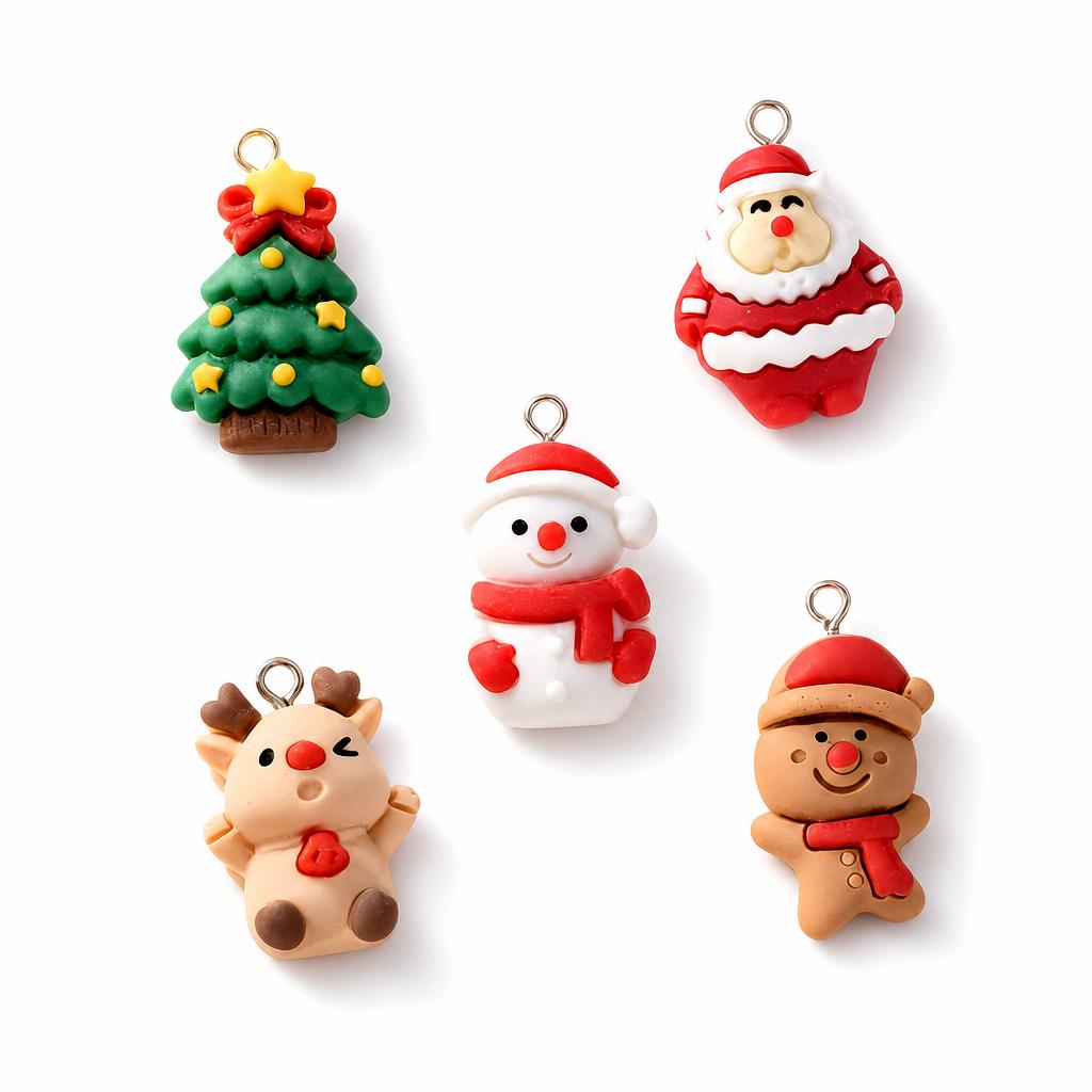 Resin Christmas Pendant