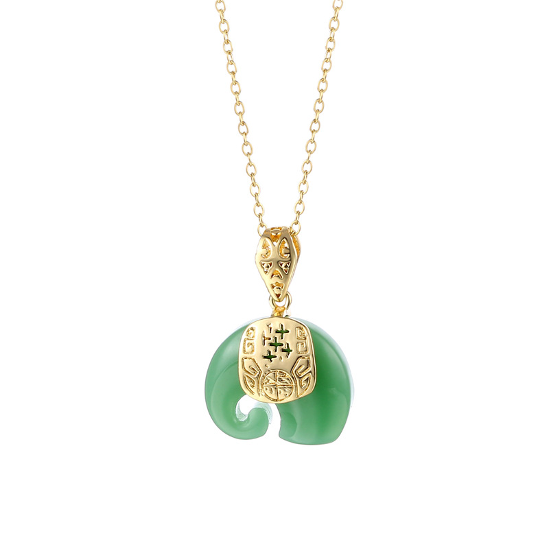 Collier Jade naturel