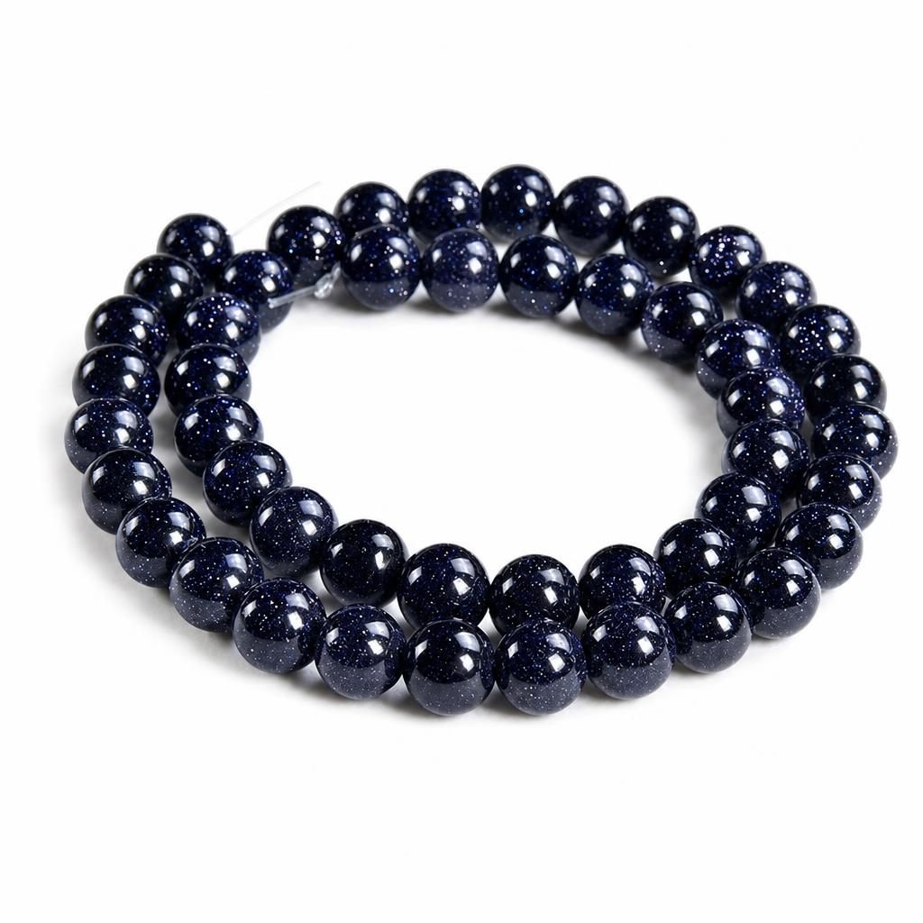 Collier Goldstone bleu