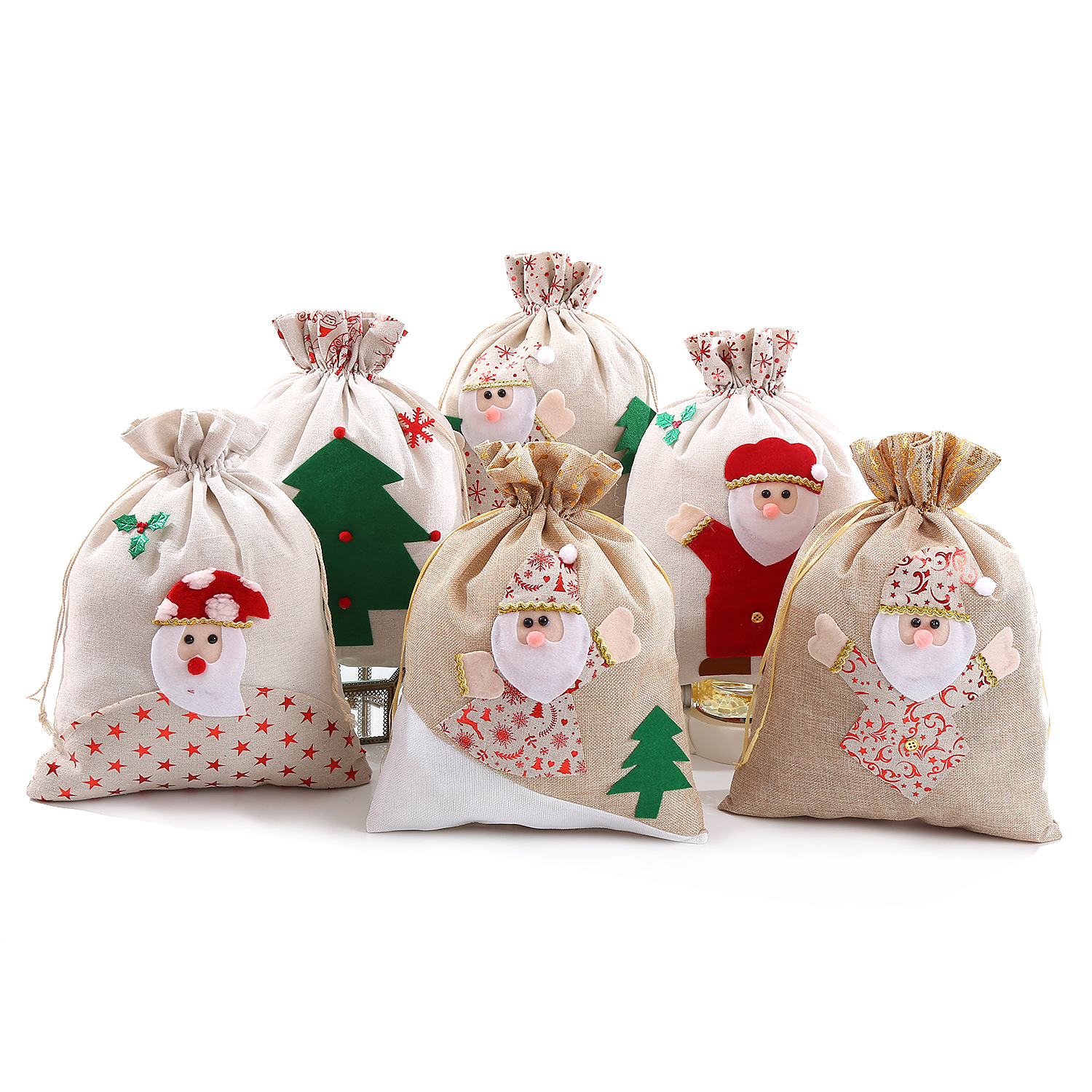 Bolsas de algodón joyería