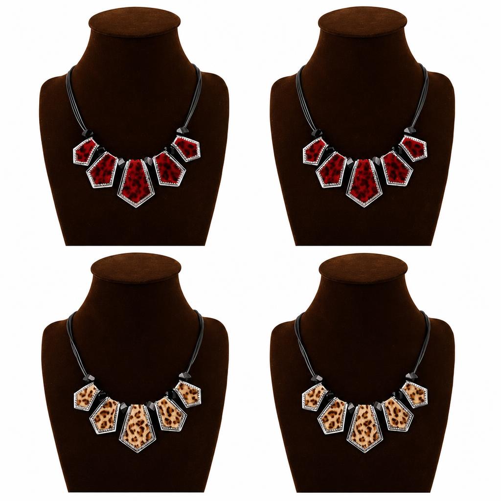 Collar de cuerda de cáñamo encerado