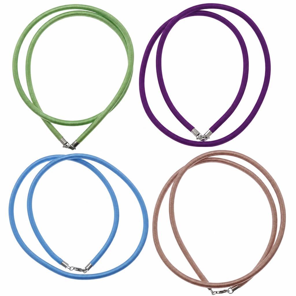Revestida de goma cuerda de nylon Collar Cuerda