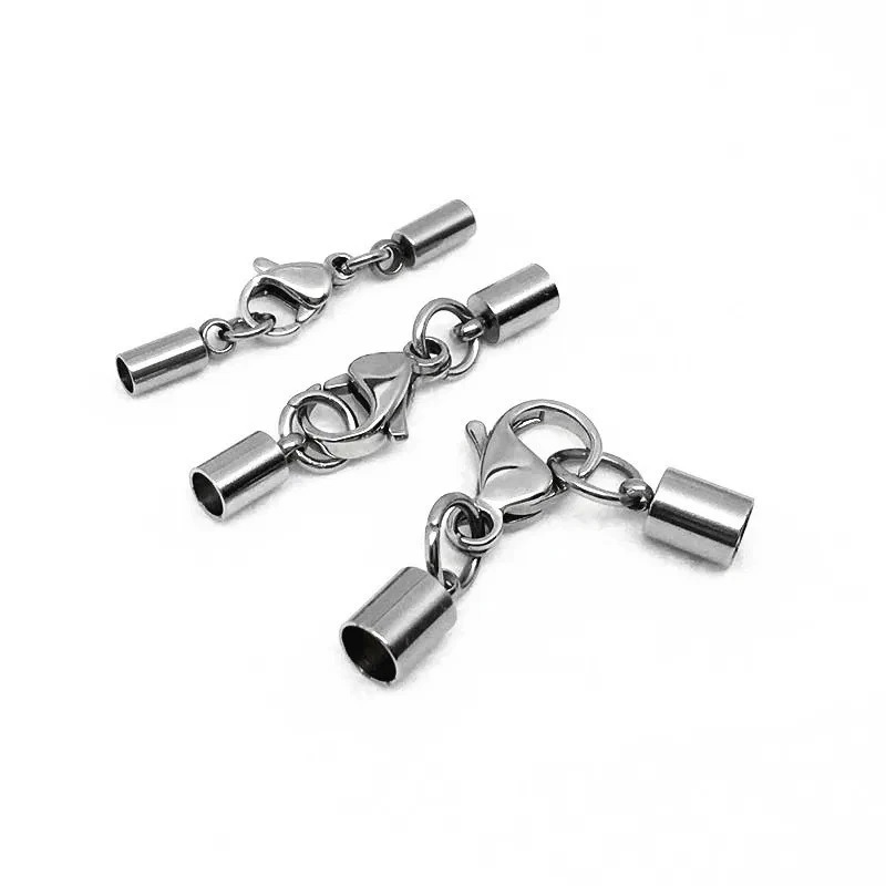 Cierre de Acero Inoxidable para Pulsera de Cuero