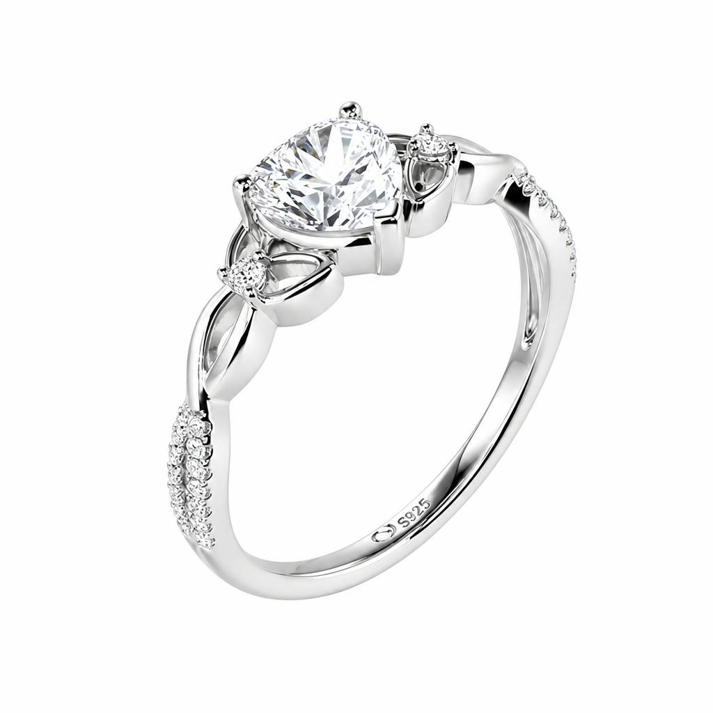 comeonÂ®  Sterling Silver Finger Ring