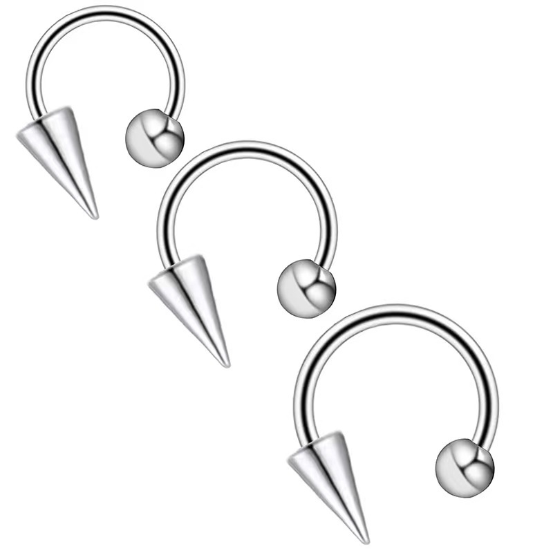 Stainless Steel Lip Piercing Jewelry