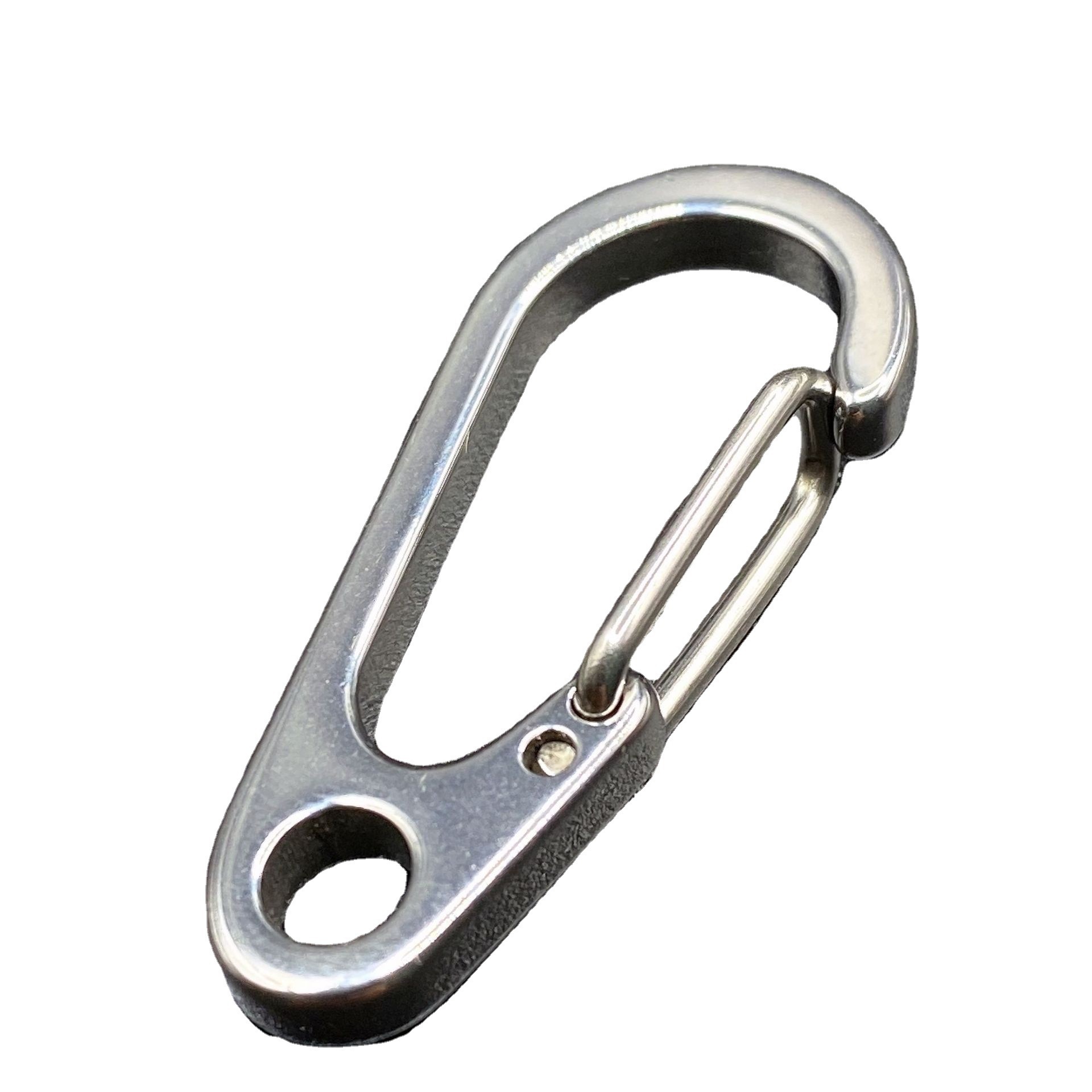 Edelstahl-Karabiner-Schlüsselanhänger
