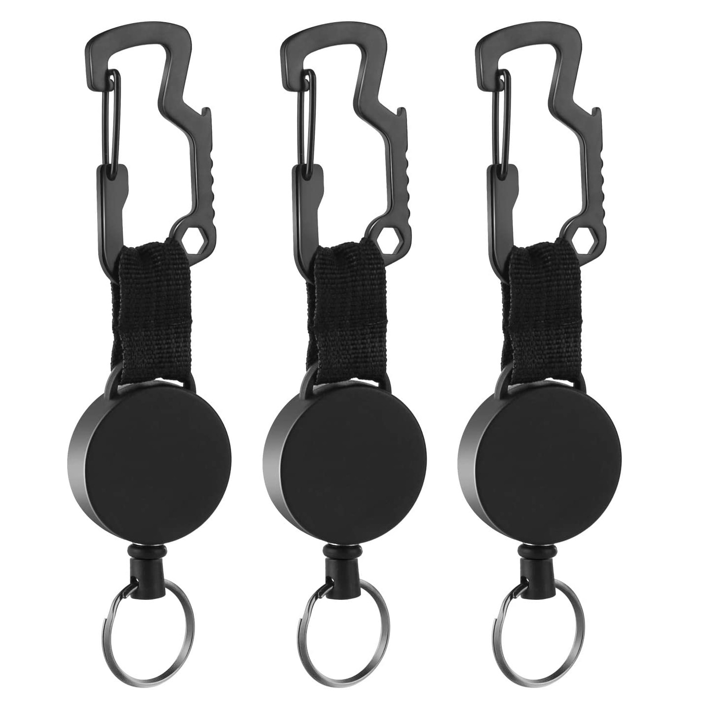 Iron Carabiner Key Ring