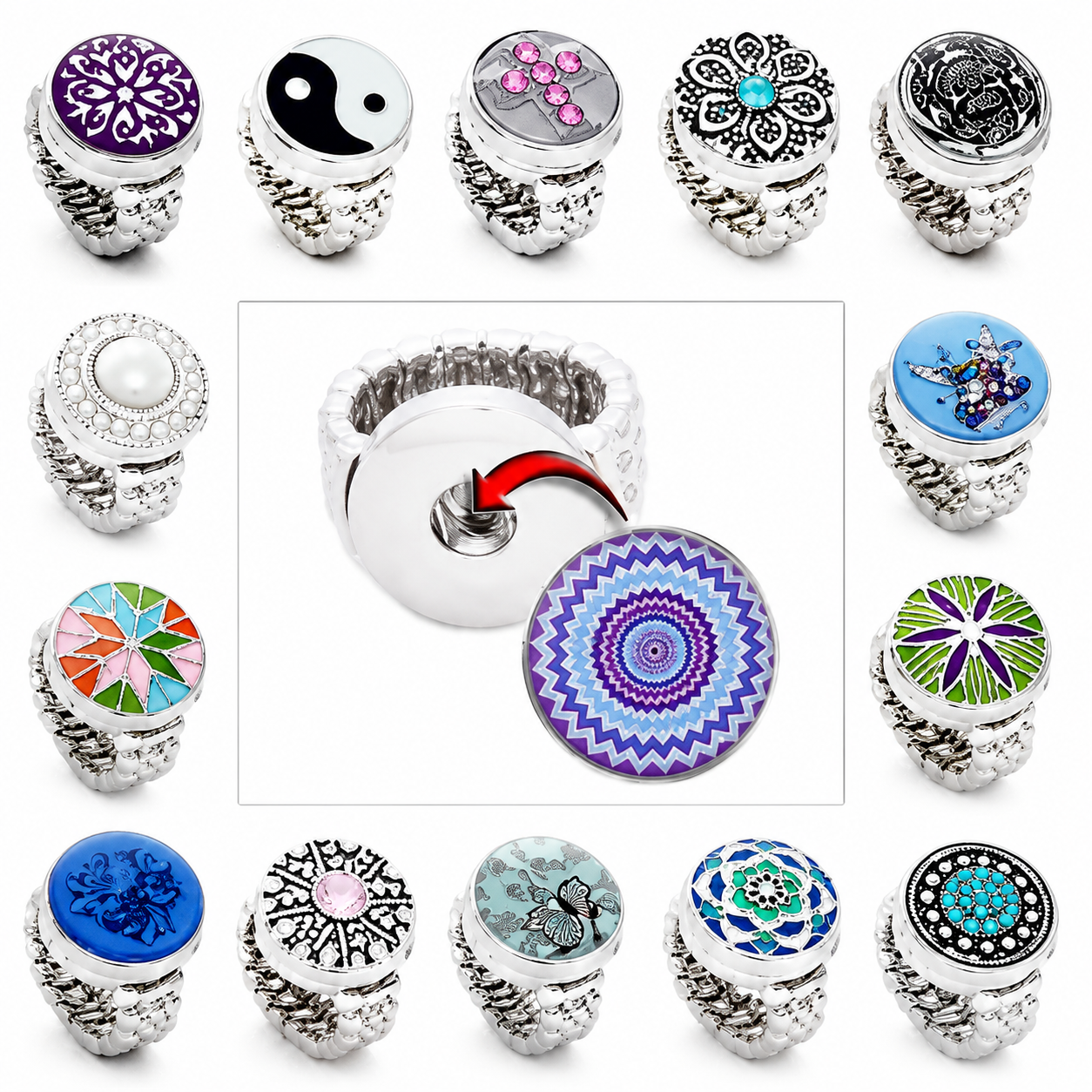 Noosa Chunk Ring