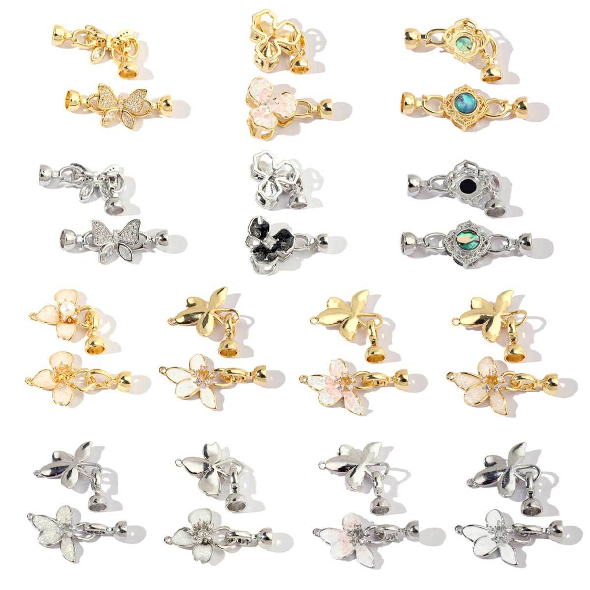 Brass Interlocking Clasp