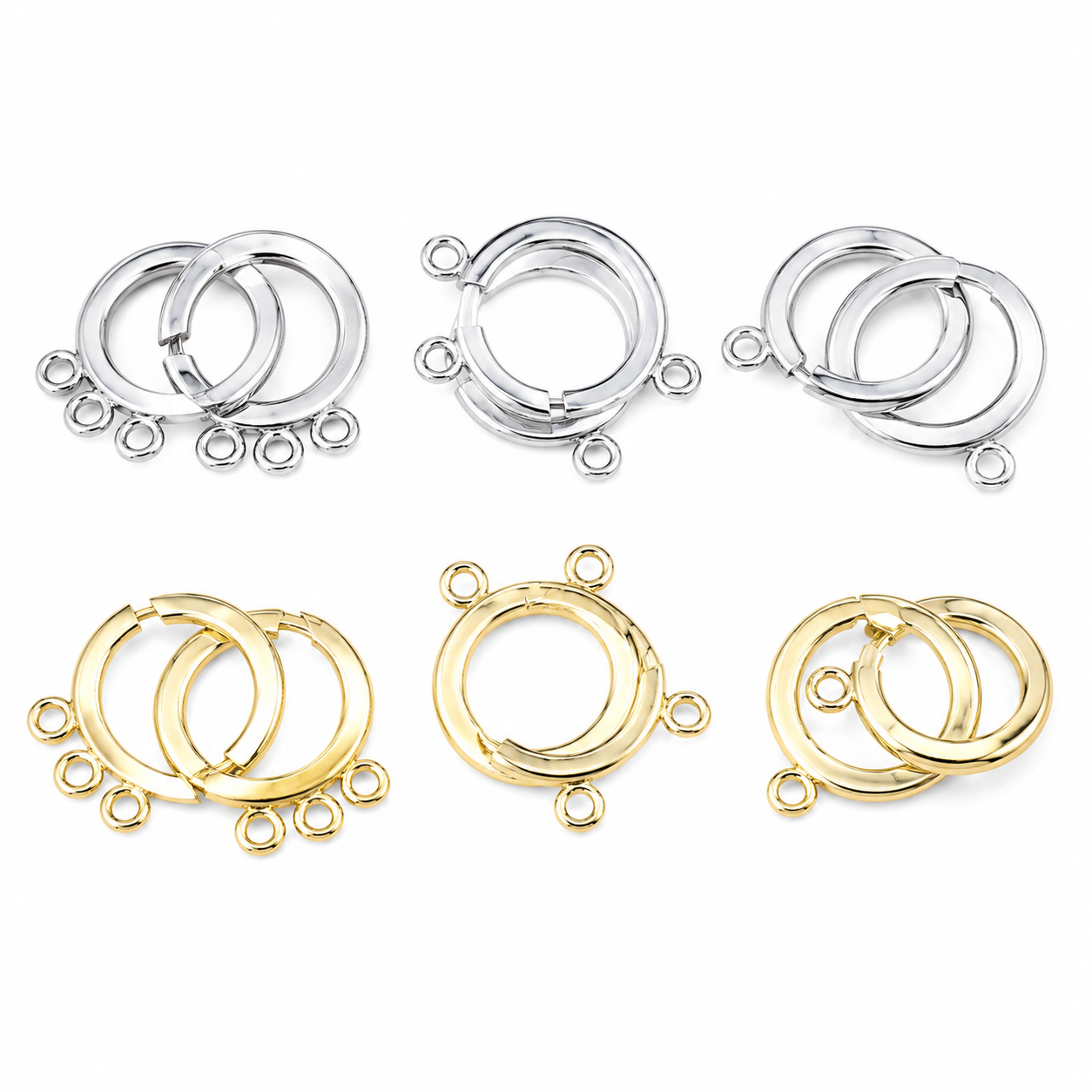 Zinc Alloy Interlocking Clasp