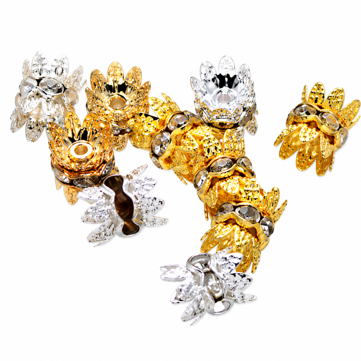 Strass Cap Spacer