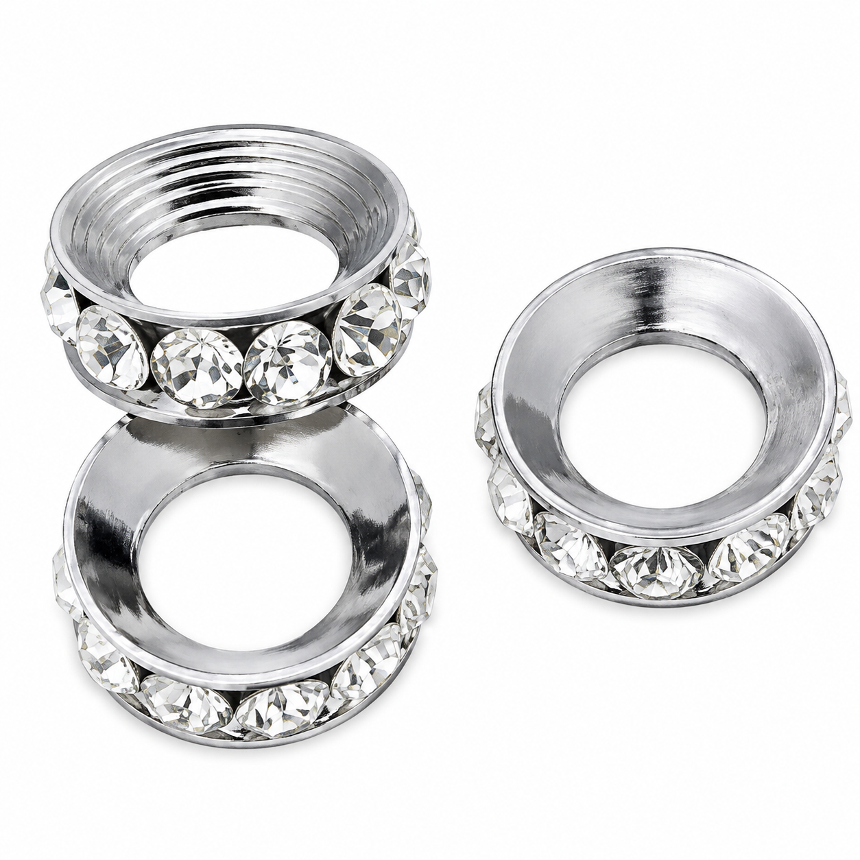 Rondelle Strass Spacer
