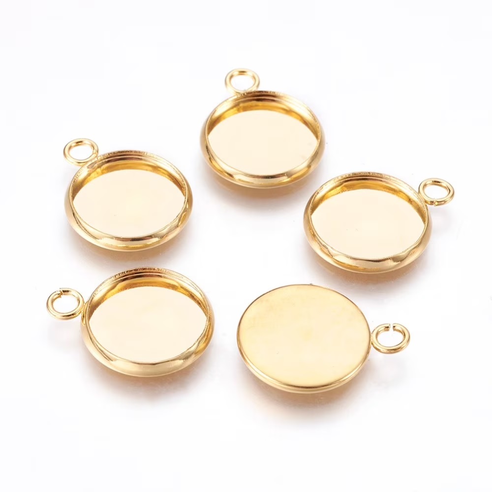 Stainless Steel Jewelry Cabochons