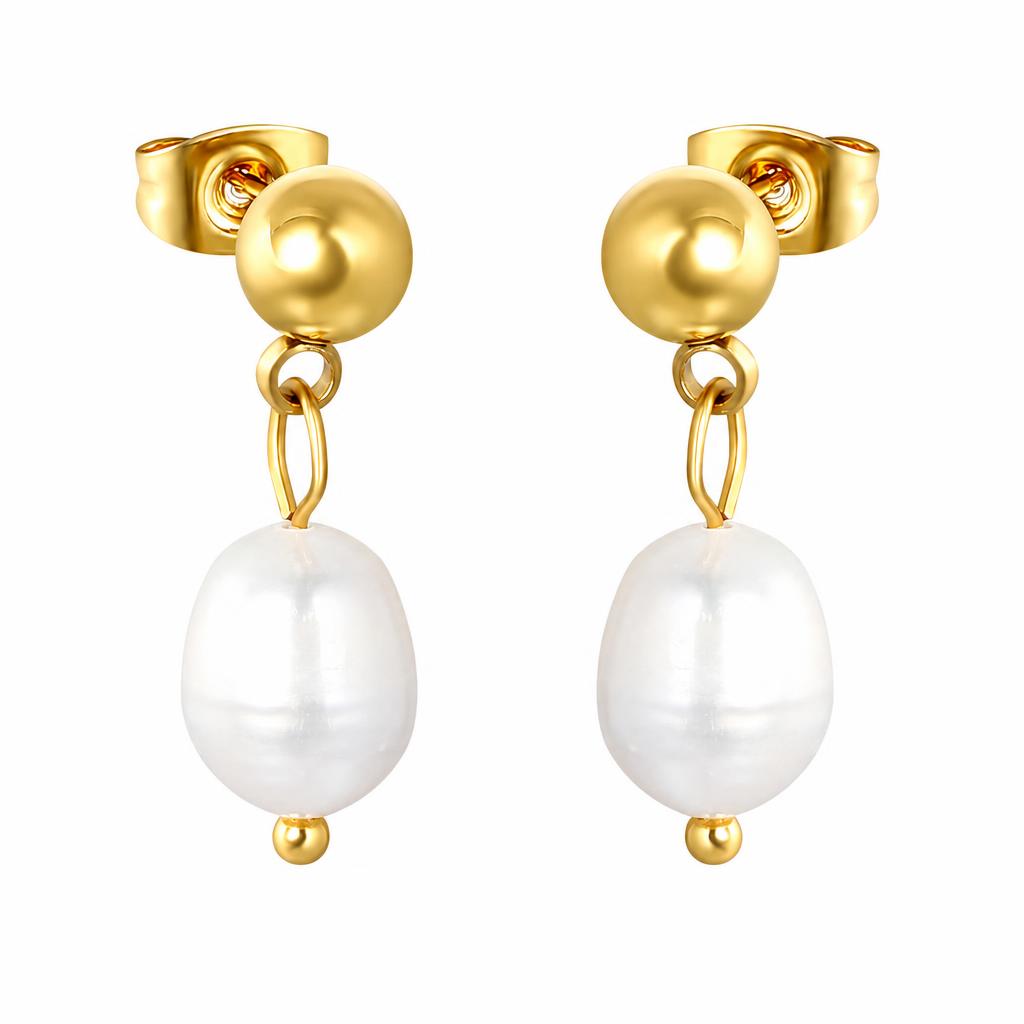 Freshwater Pearl Drop Earring