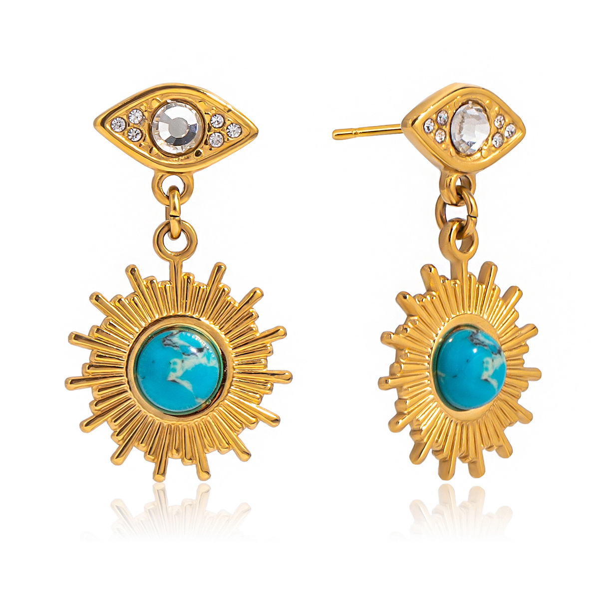 Turquoise Drop Earring