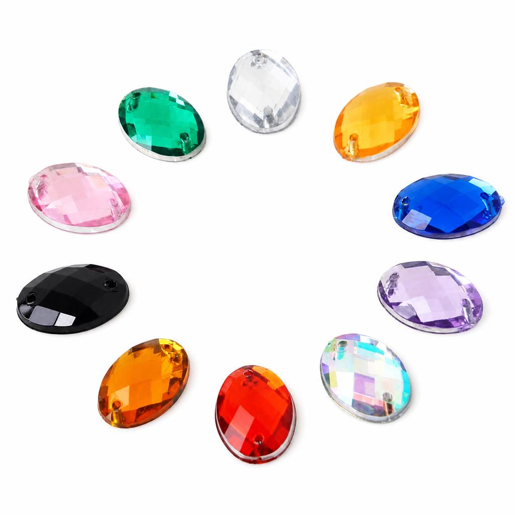 2 Hole Acrylic Button
