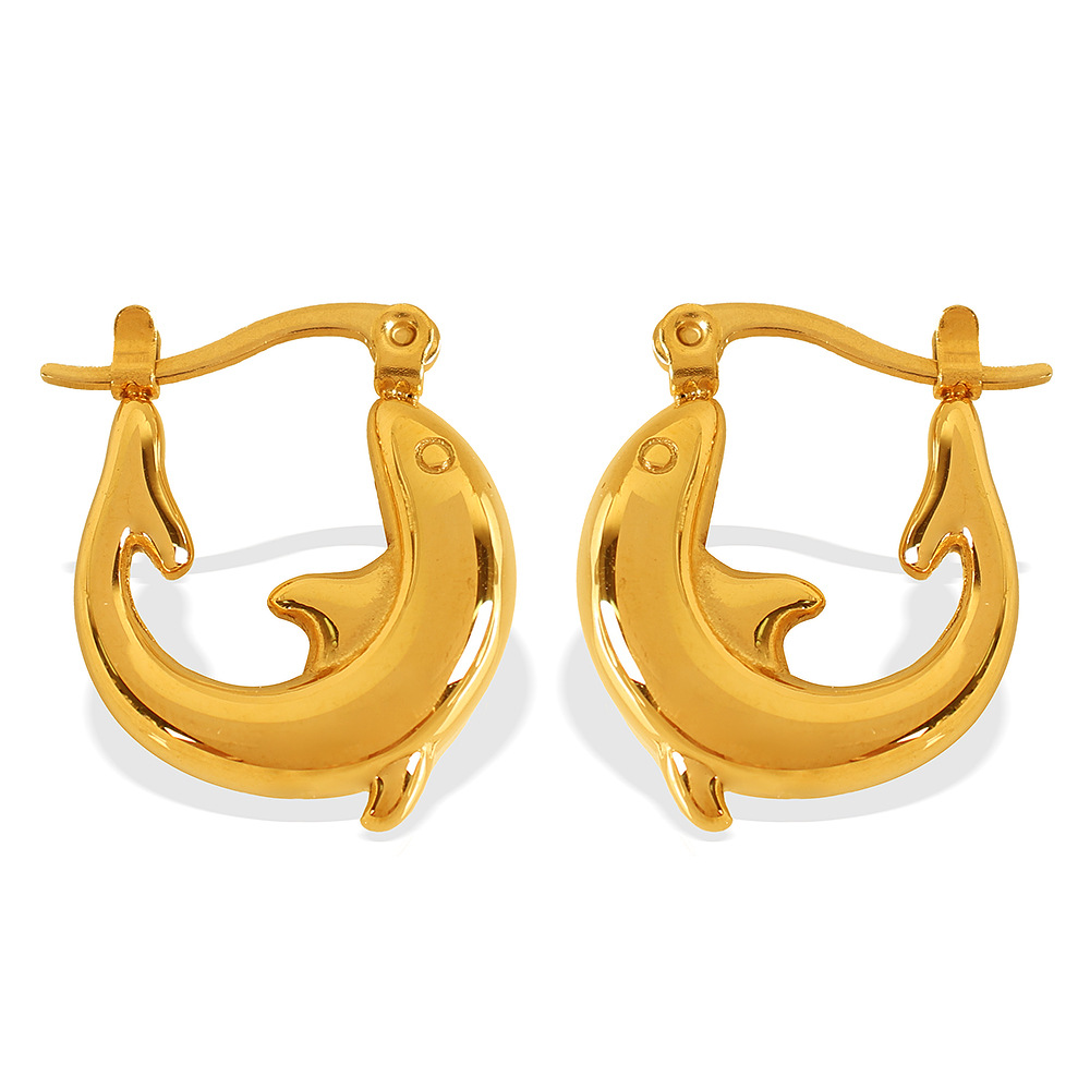 Stainless Steel Leverback Earrings