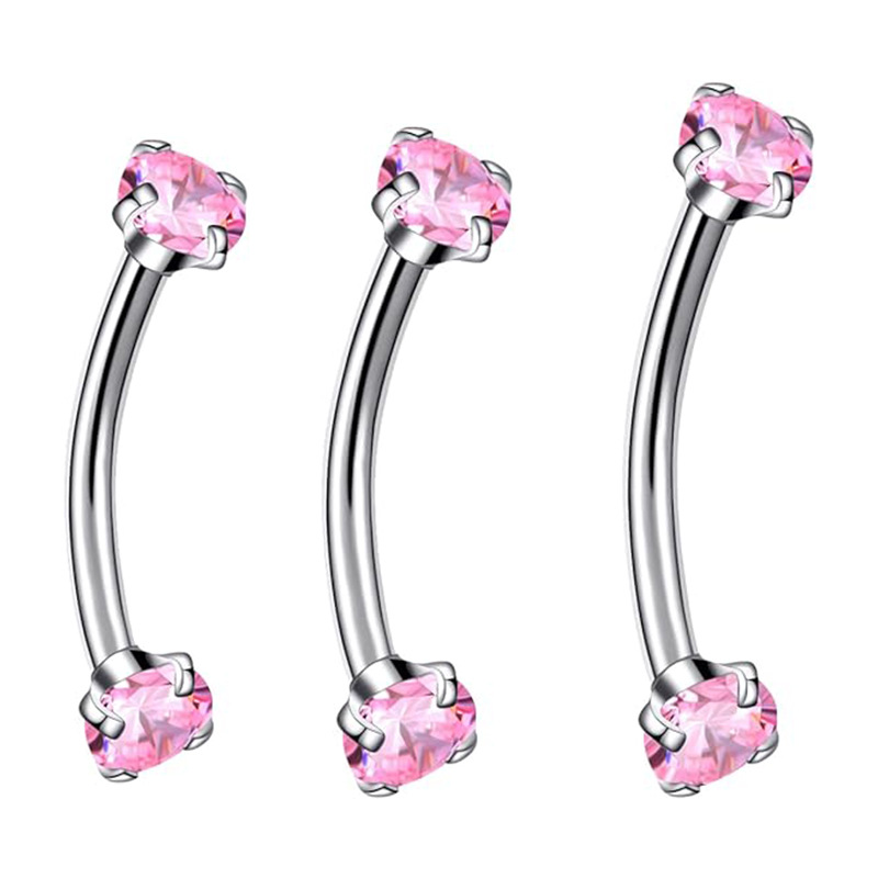 Stainless Steel Curved Barbells