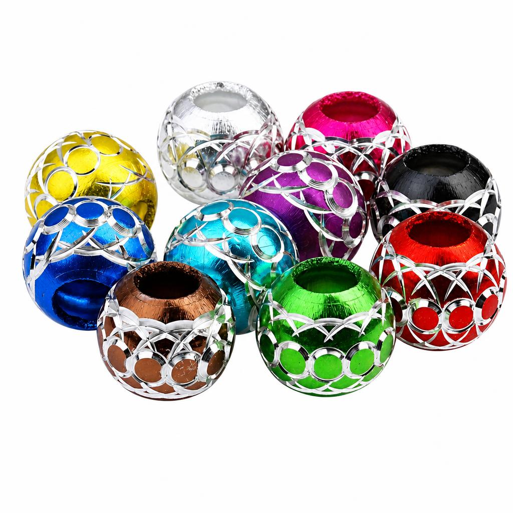 Aluminum Round Beads