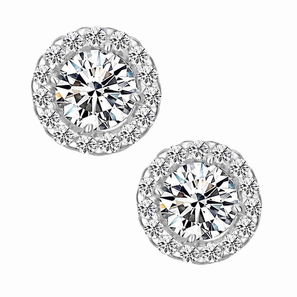 Cubic Zircon (CZ) Stud Earring