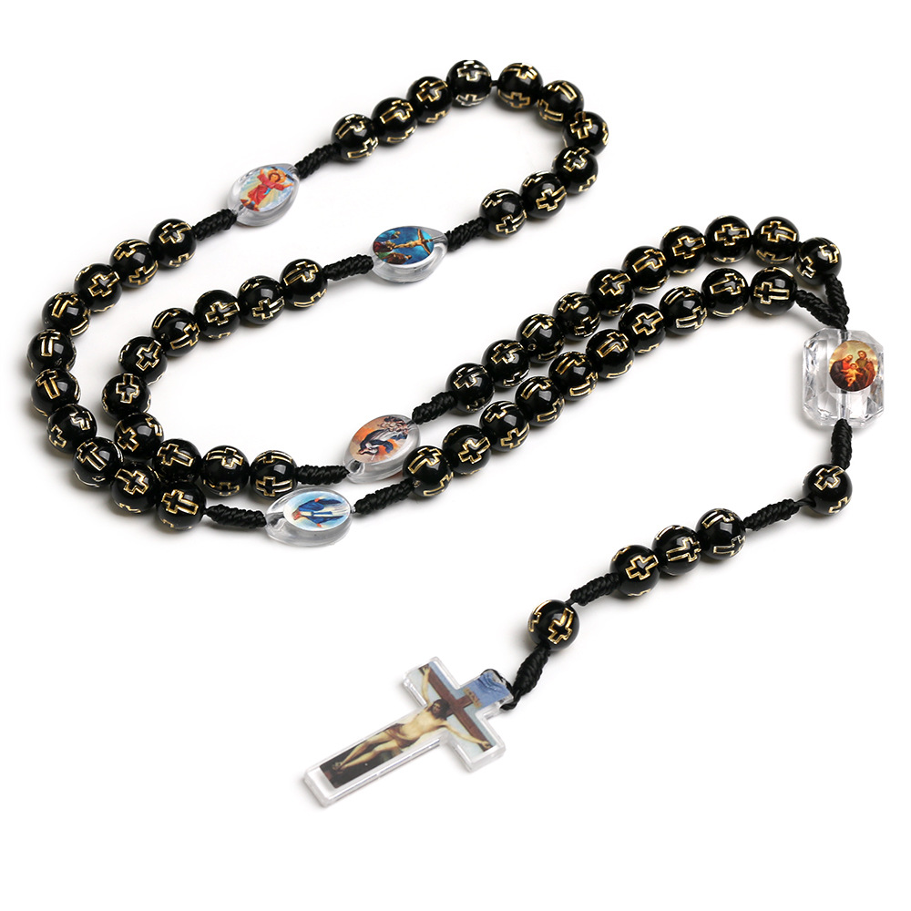 Plastic Bead Necklace