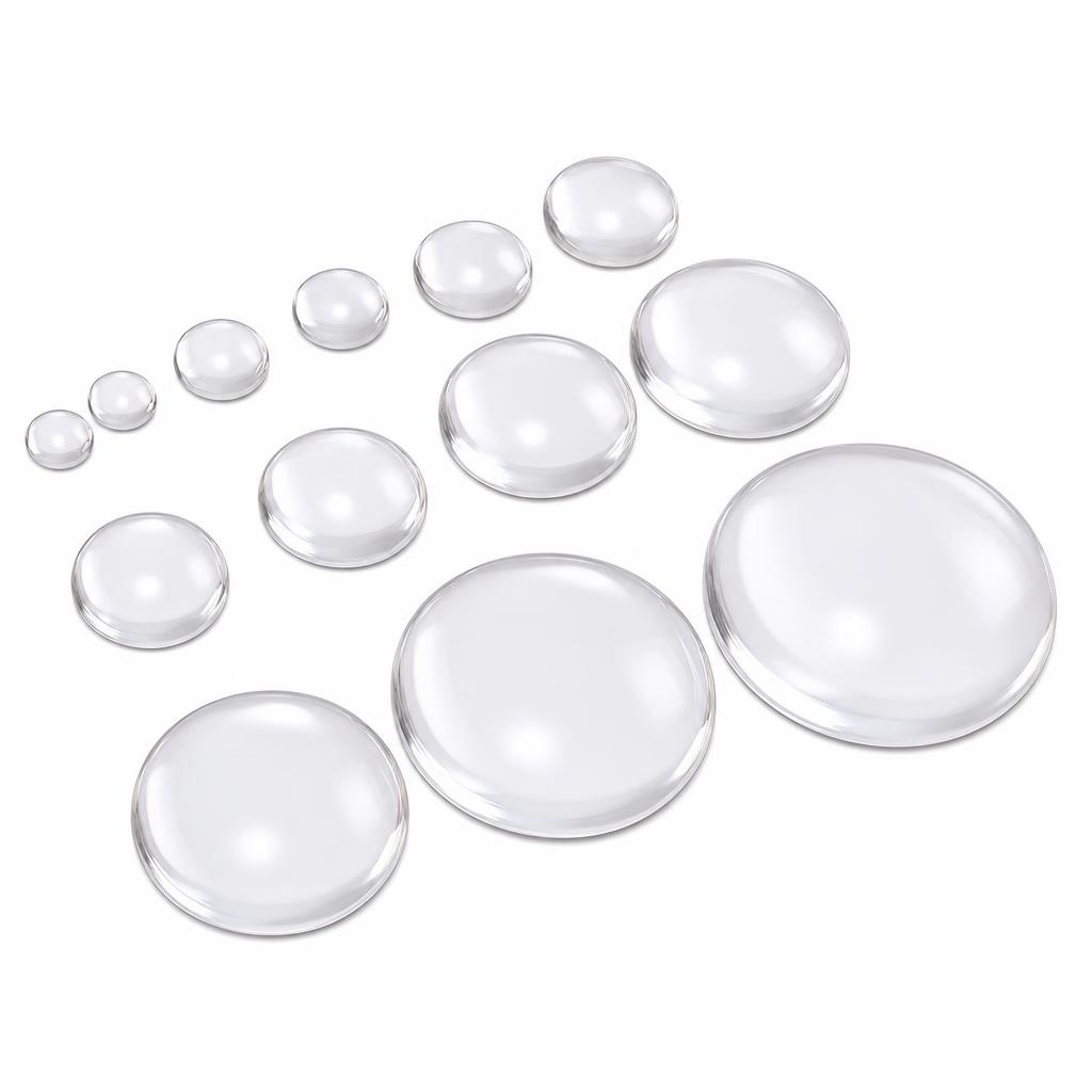Transparent Glass Cabochon