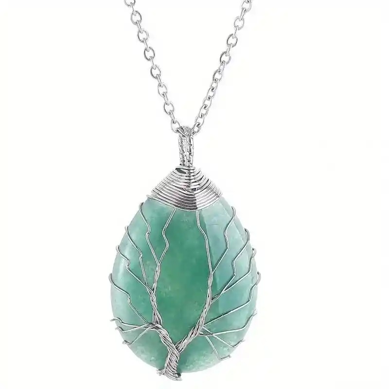 Collier Aventurine verte