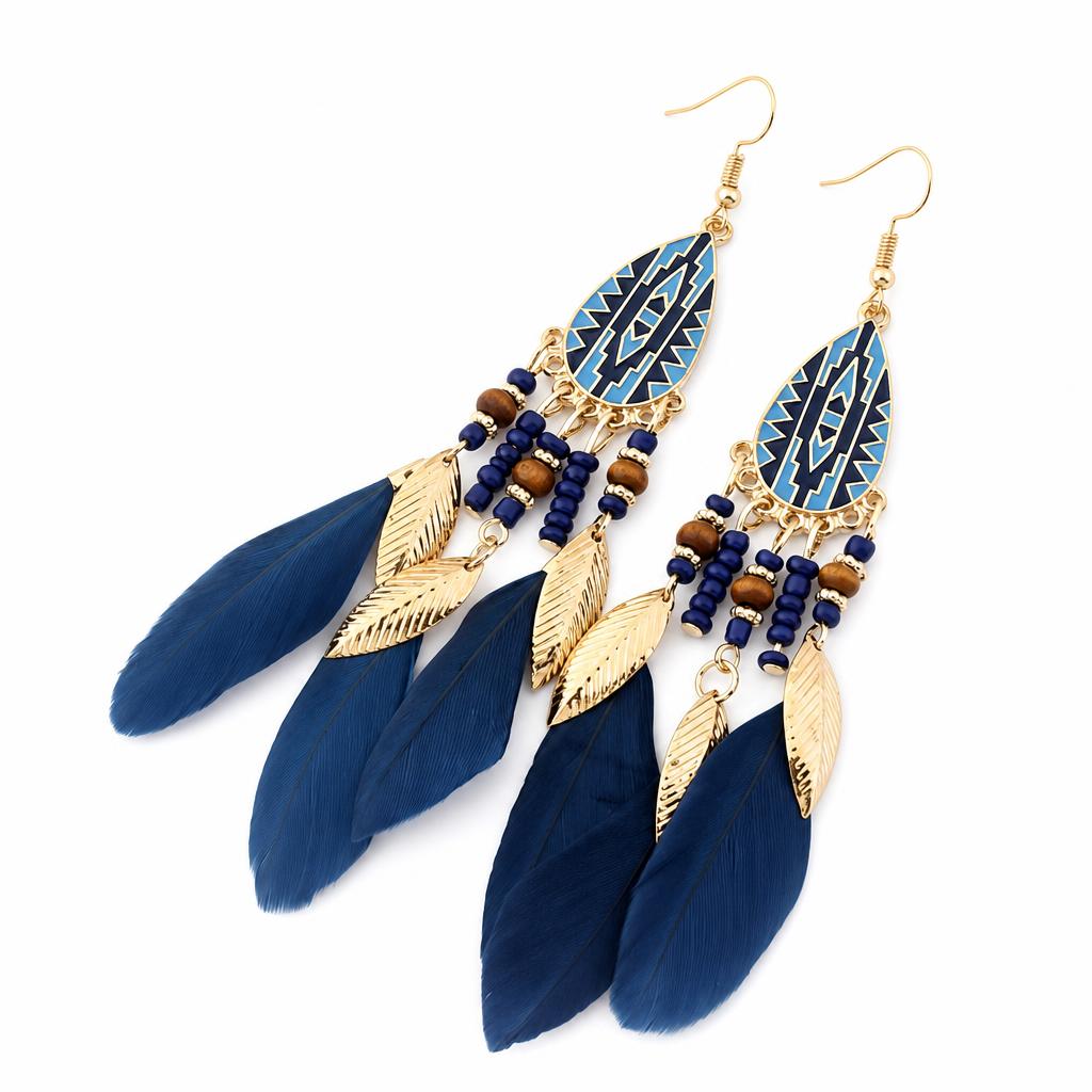 Fashion Feather Earring 