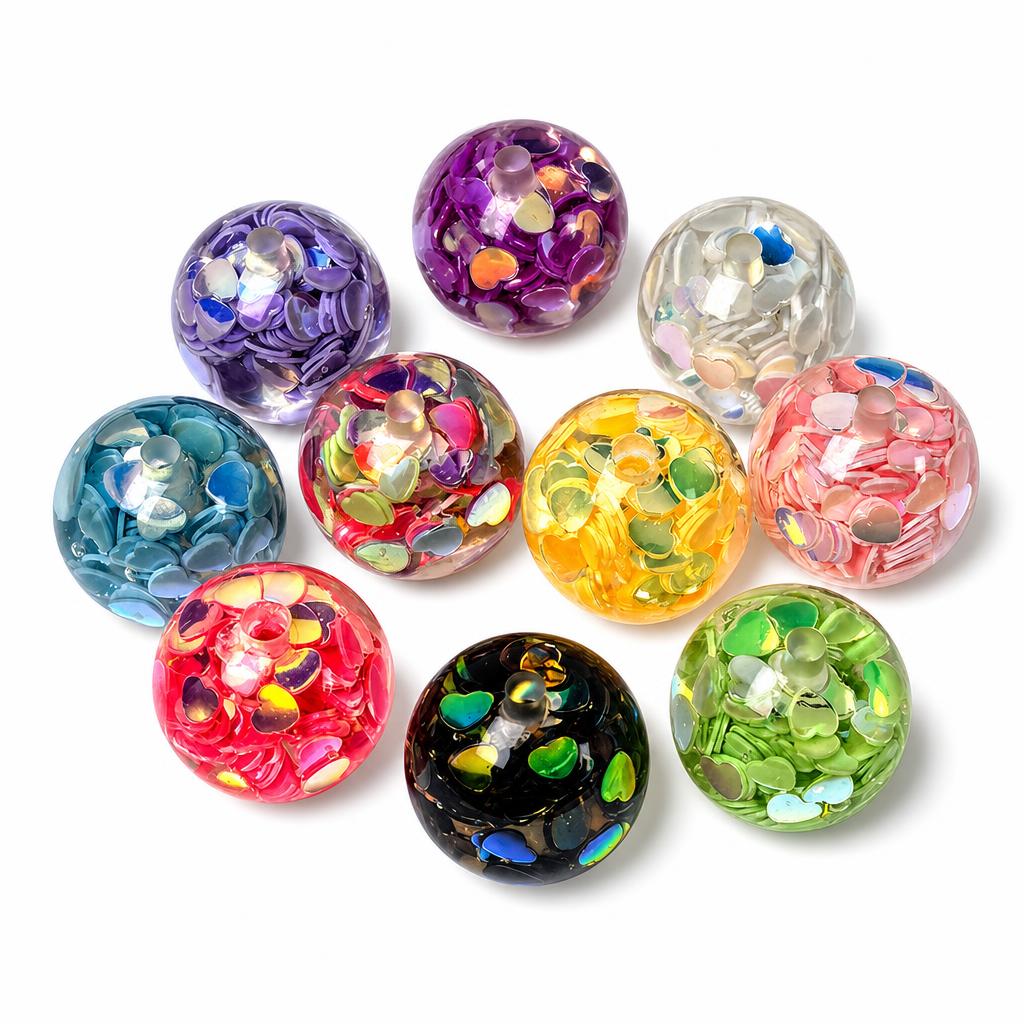 Confetti Resin Beads