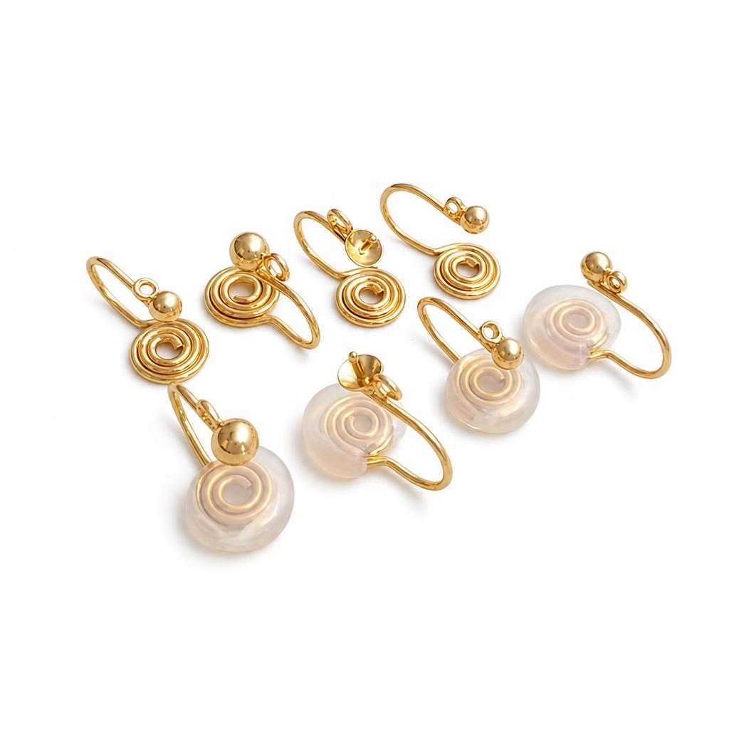 Gold Filled Ear Stud Component