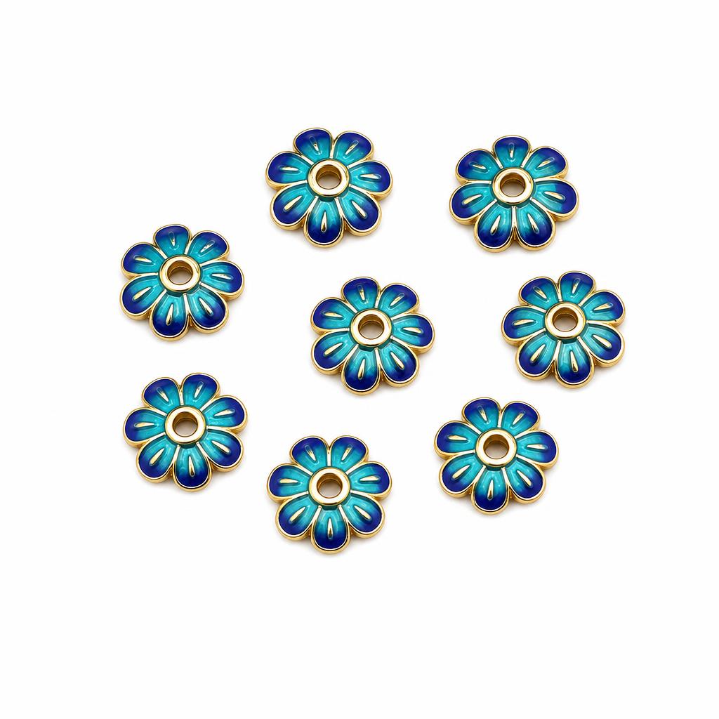 Cloisonne Perlen Kappe