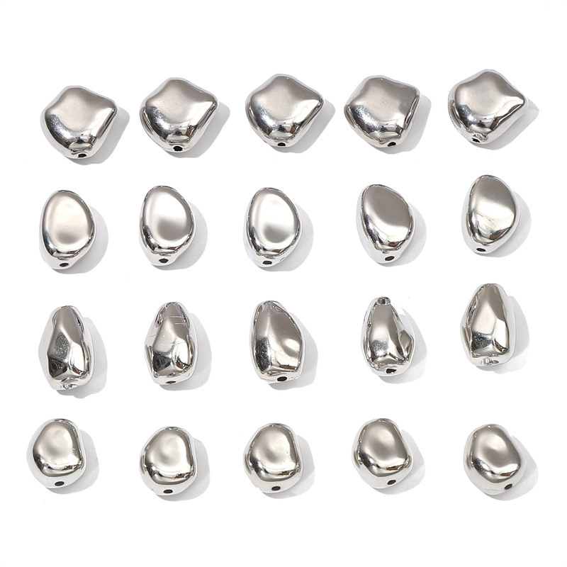 Plated CCB Plastic Beads