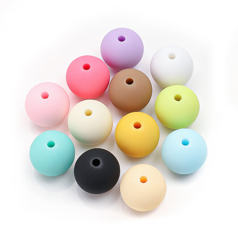 Rubberized Acrylic Beads