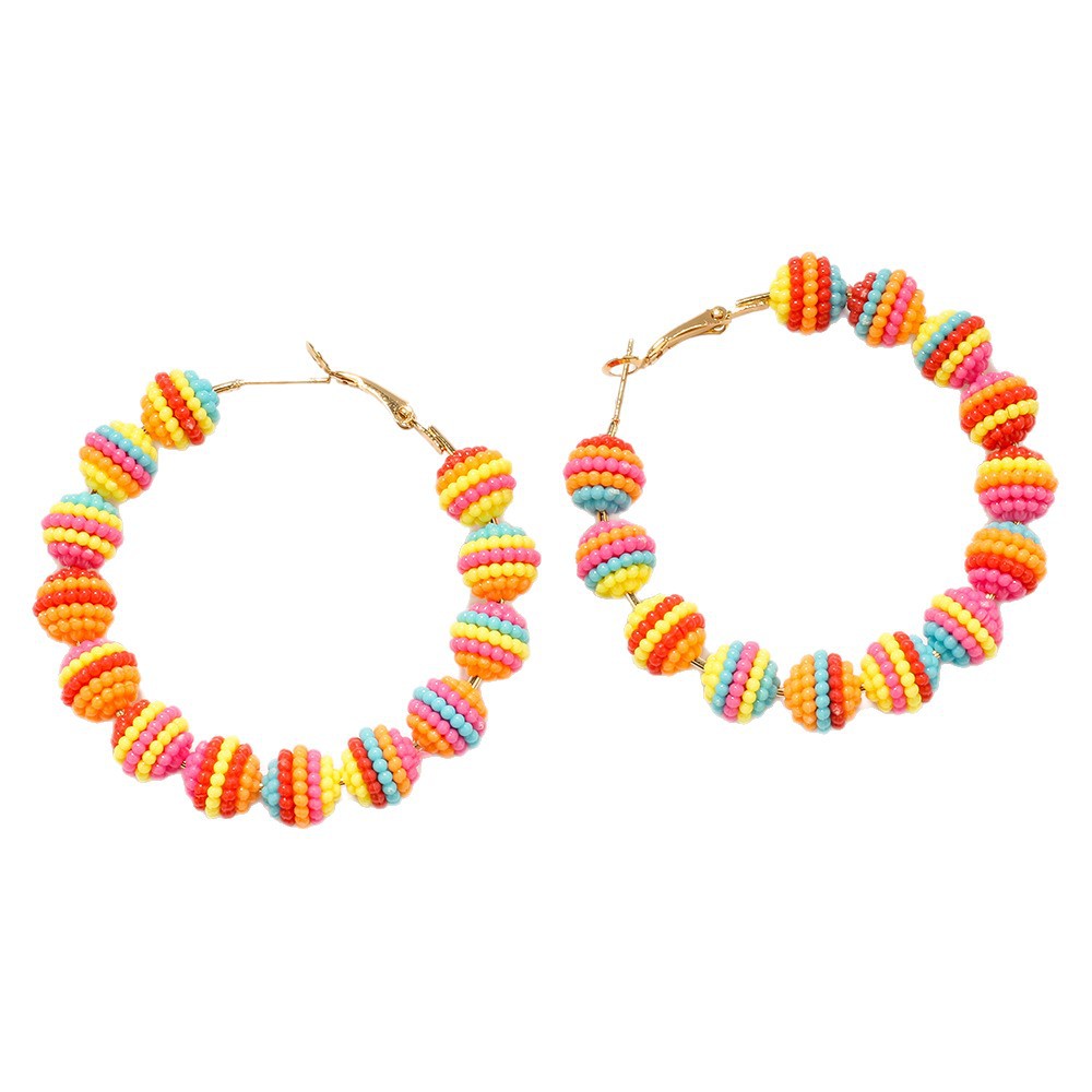 Acrylic Hoop Earring