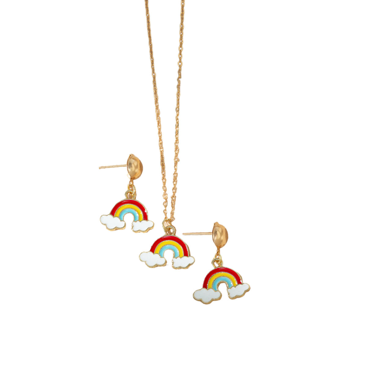 Enamel Zinc Alloy Jewelry Sets