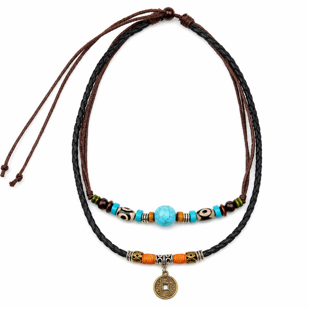 Moderno collar de Woven Ball