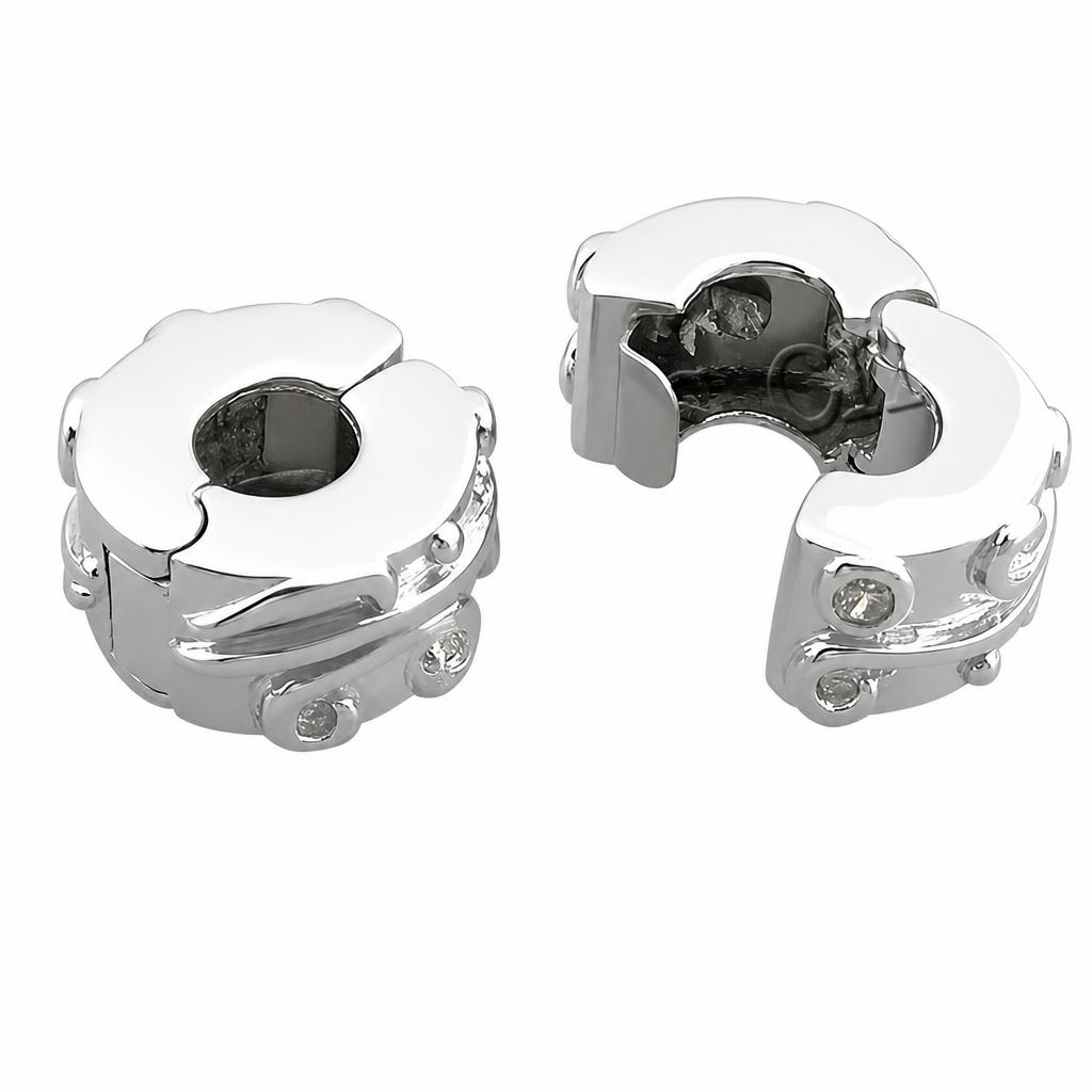 Clip European en argent sterling