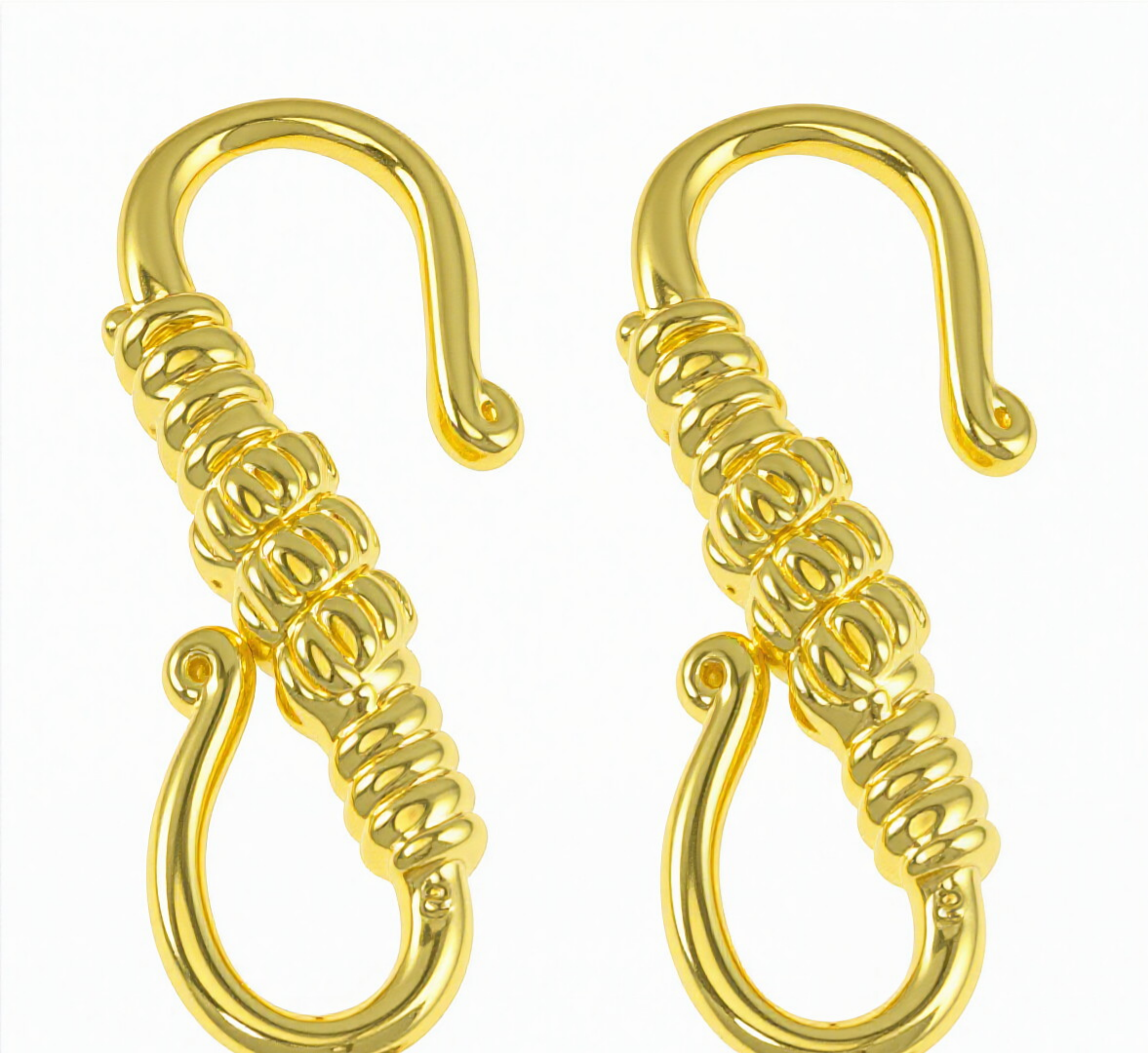 Brass S Shape Clasp