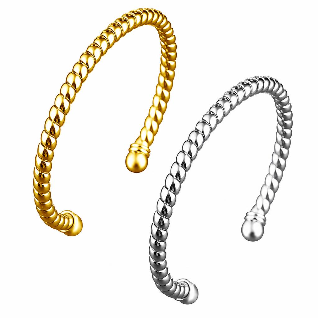 Messing Manschette Armband