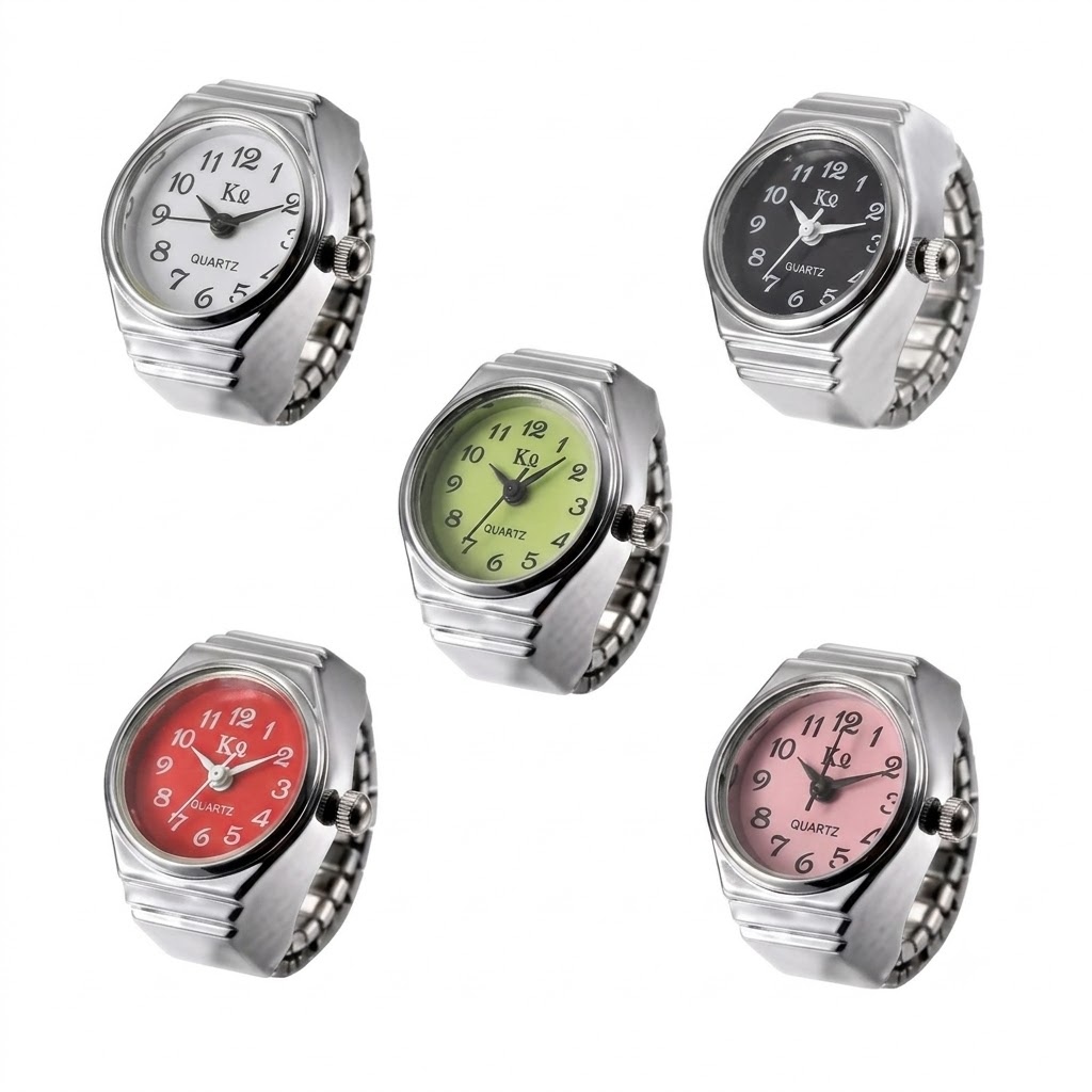 Watch Finger Ring