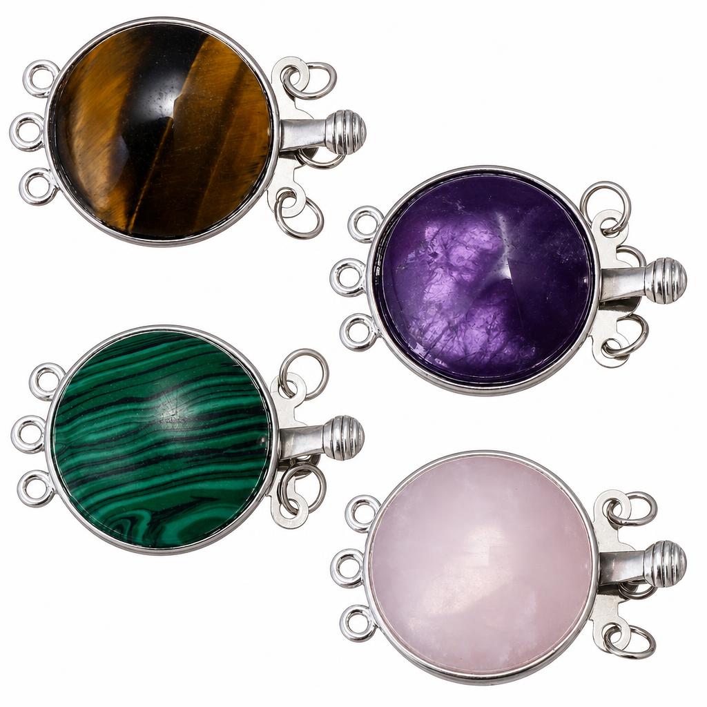 Gemstone Box Clasp