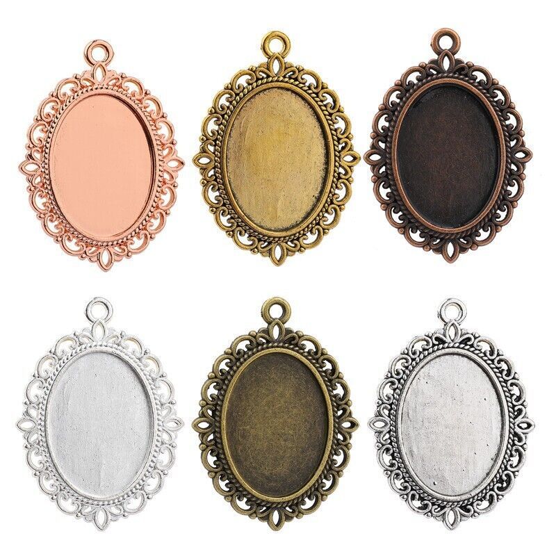 Zinklegierung Cabochon Einstellung