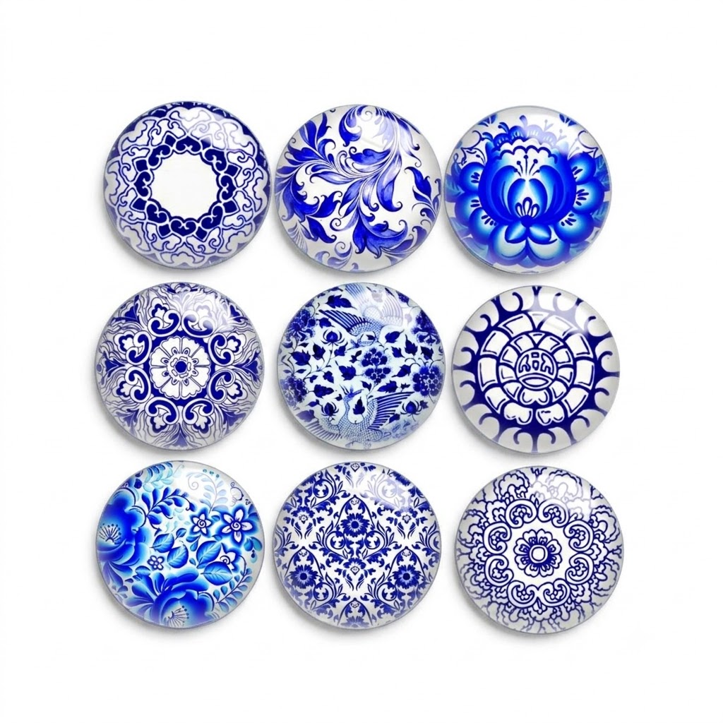 Porzellan Cabochon