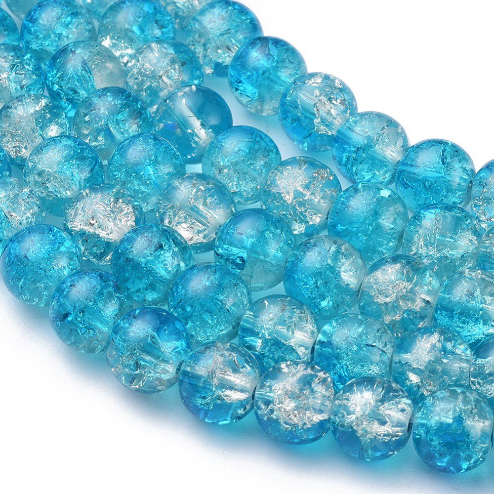 Deux perles de Murano de tonalité
