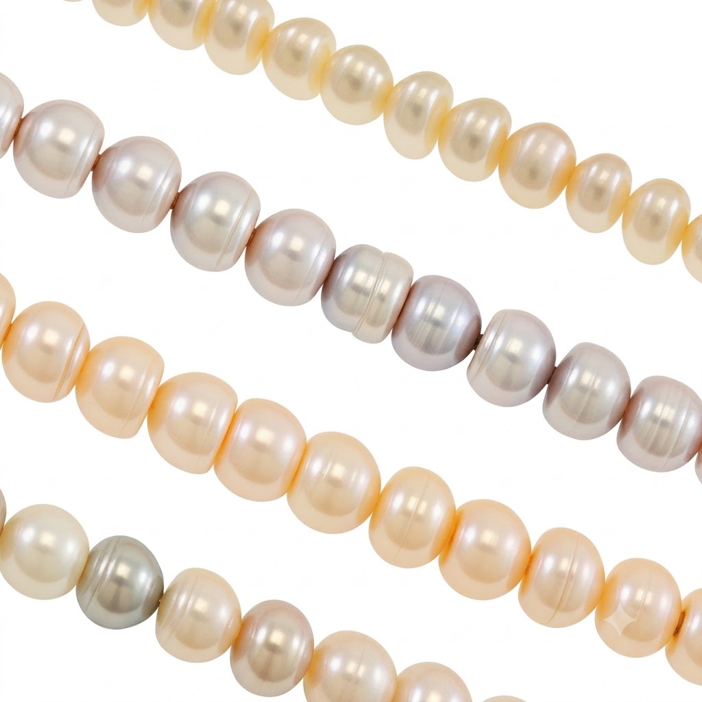 Bouton de culture des perles d'eau douce