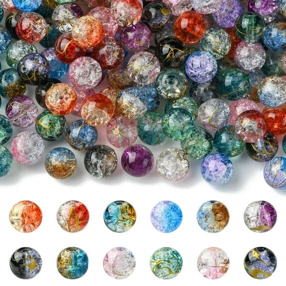 Gemischte Farbe Quarz Perlen