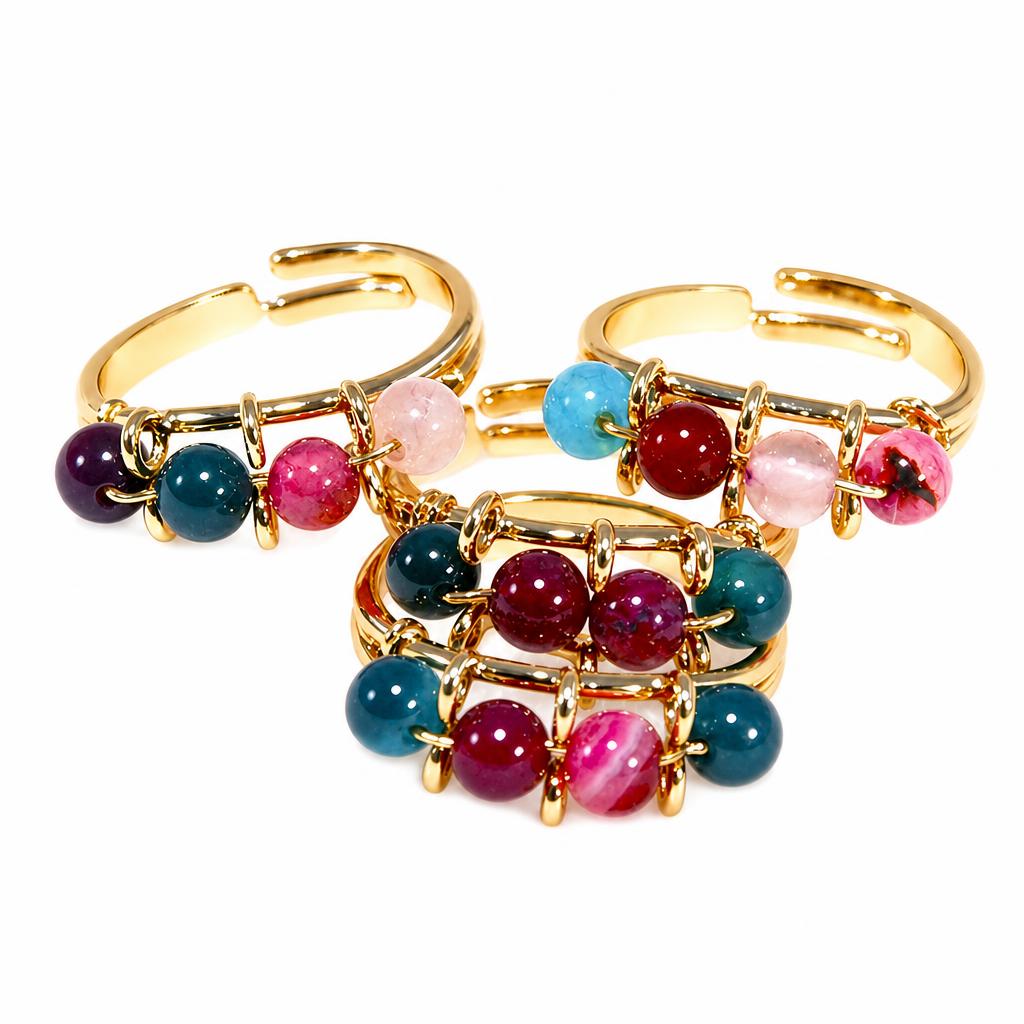 Bague agate