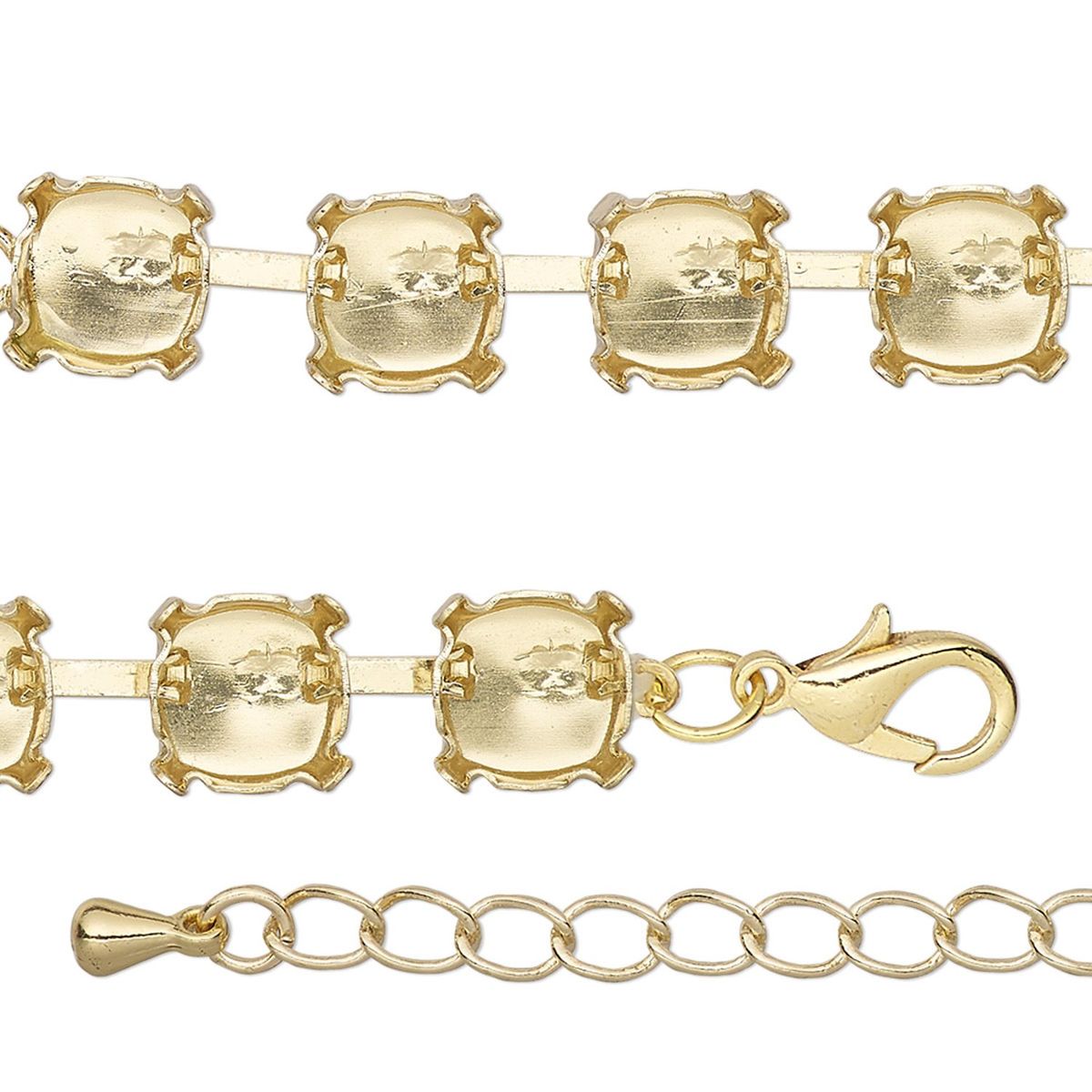 Strass Tasse Kette 