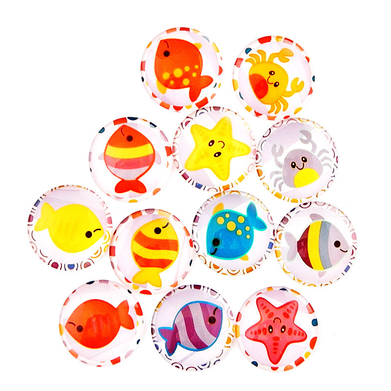Glass Fridge Magnet
